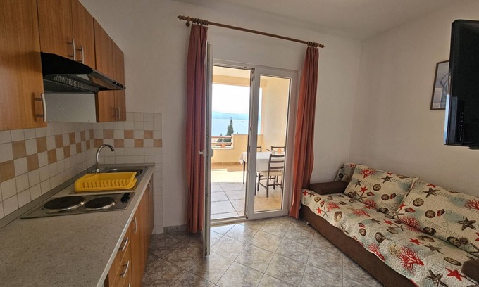 Duce Apartment | Apartment in Duće with Seaview, Balcony, Air condition, WIFI (5067-3)