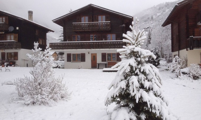 Reckingen Apartment | Apartment in Fieschertal with Swiss Alps Views