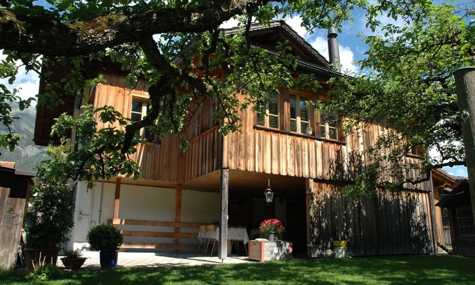 Frutigen Apartment | Apartment in Frutigen with Garden, Terrace