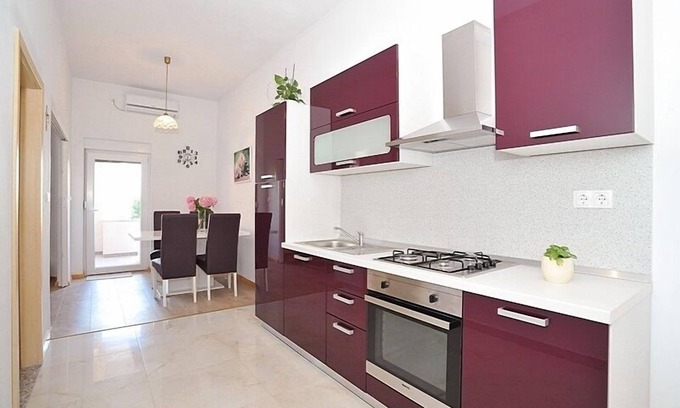 Poljana Apartment | Apartment in Poljana with Seaview, Terrace, Air condition, WIFI (3617-3)