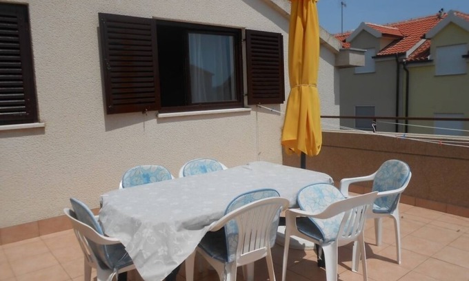 Srima Apartment | Apartment in Vodice with Seaview, Terrace, Air condition, WIFI (3420-3)
