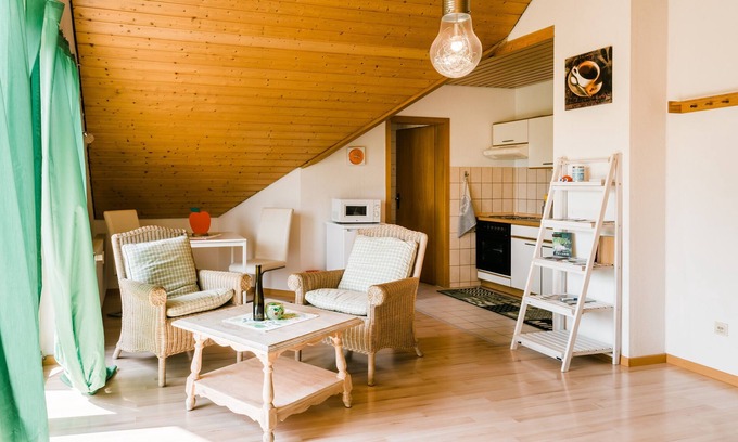 Espasingen Apartment | Apartment 'Jonagold' with Balcony and Wi-Fi