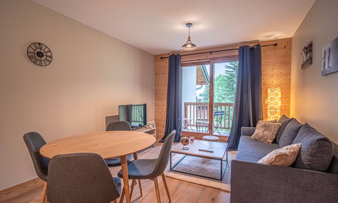 Valmorel Apartment | Apartment LA CHARMETTE, 1 bedroom, 4 persons