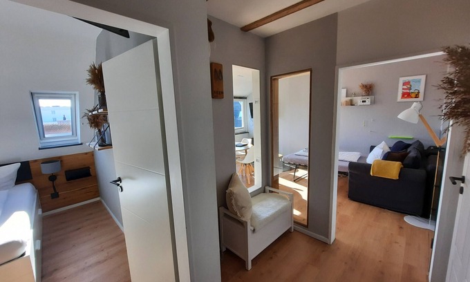 Norderney Apartment | Apartment 'Möwennest By Deju' with Wi-Fi
