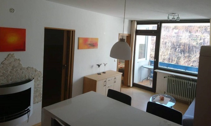 Bischofsmais Apartment | Apartment on the Geiskopf, balcony, fireplace, on the forest