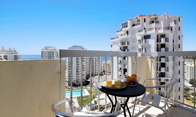 Armacao de Pera Apartment | Apartment São Rafael 11ºD - Vista Mar with Wi-Fi, Garden & Balcony