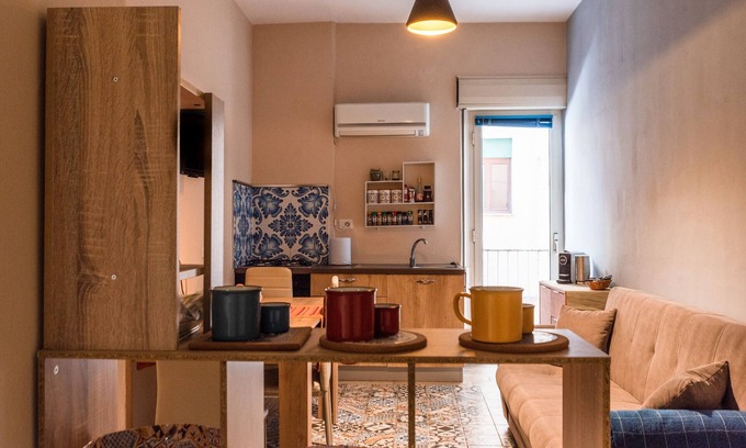 Agrigento Apartment | Apartment 'San Vito 9 B - Agrigento' with Balcony, Wi-Fi and Air Conditioning