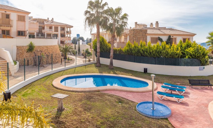 Golf Bahia Apartment | Apartment 'Sierra Cortina Resort' with Mountain View, Wi-Fi and Air Conditioning