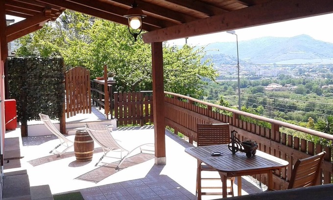 Agropoli Apartment | Apartment-Standard-Ensuite with Shower-Mountain view-Azzurro