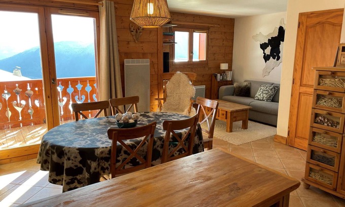 Bisanne 1500 Apartment | Apartment T2 in Les Saisies, 4 people, pets allowed