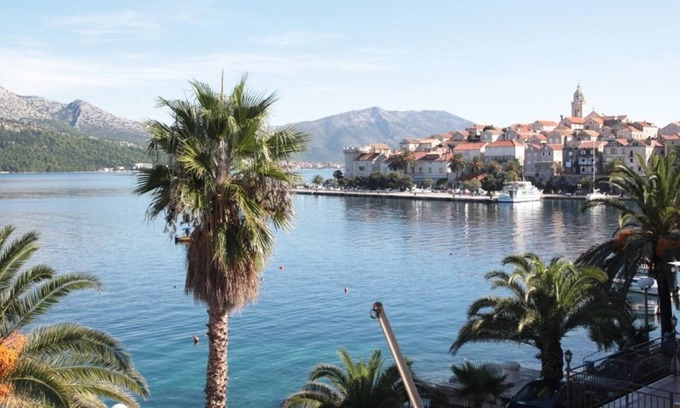 Cove Tri Zala (Zrnovo) Apartment | Apartment Tereza - in center R2(2+1) - Korcula, Island Korcula, Croatia