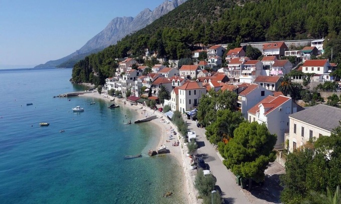 Gradac Apartment | Apartment Tomo 1 - at the beach: RA2(2) - Zaostrog, Riviera Makarska, Croatia