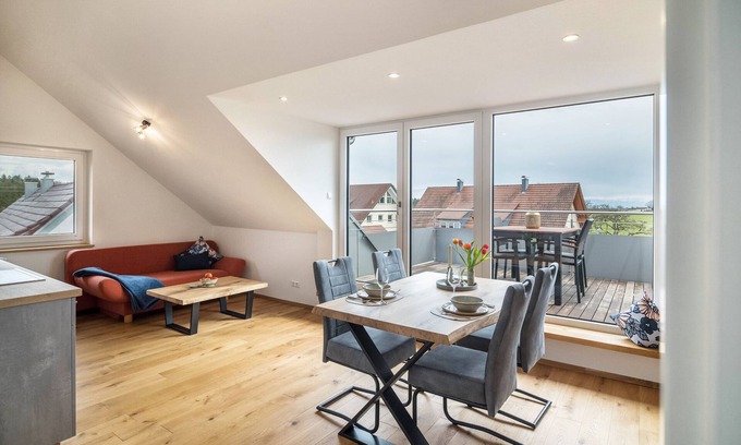 Horgenzell Apartment | Apartment 'View to Säntis' with Mountain View, Balcony and Wi-Fi