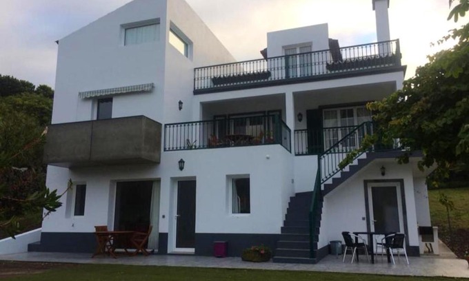 Caloura Apartment | Apartment with one bedroom in Caloura with furnished terrace and WiFi