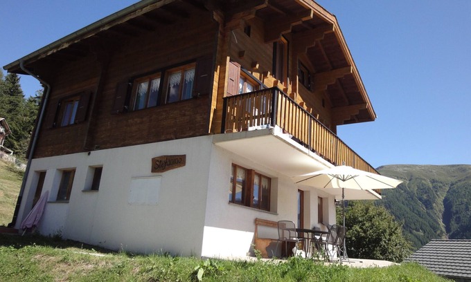 Bellwald Ski Chalet | Apartment with overwhelming mountain views in ski resort, near Aletschglacier