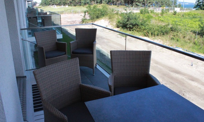 Binz Apartment | Apartment with sea view, 2 bedrooms and balcony