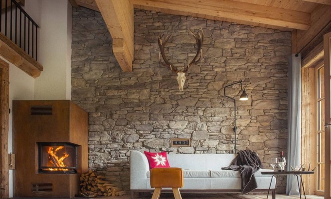 Elbigenalp Apartment | Aplin-style mountain apartment Oui with a fantastic view of the mountains and the Lech Valley