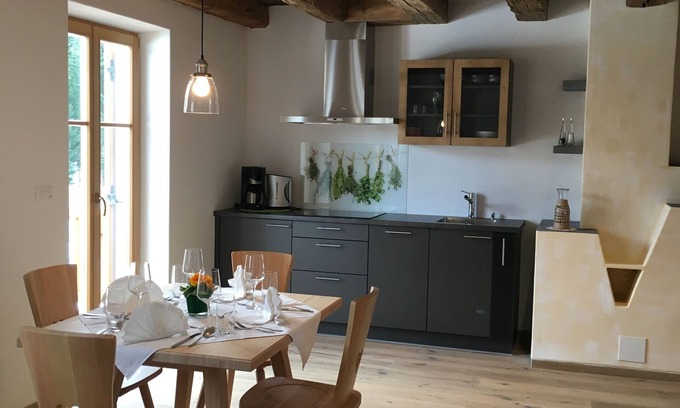 Tesimo Apartment | App. St. Sebastian in a cozy chalet with garden and terrace