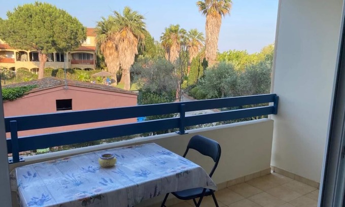 Les Hauts de Canet Apartment | Appart 42m2 Canet en Roussillon Malibu Village