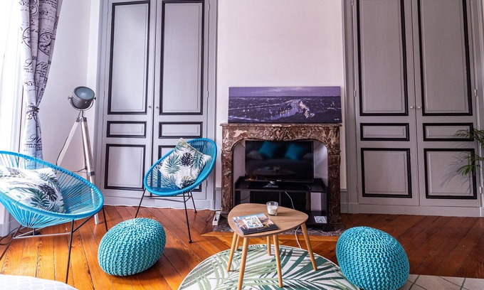 Gare-Jouvenet Apartment | Appart'Hôtel Le Bouquet