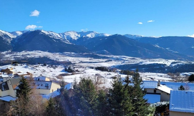 Font-Romeu-Odeillo-Via Apartment | Appartement Rénové Avec une Magnifique vue