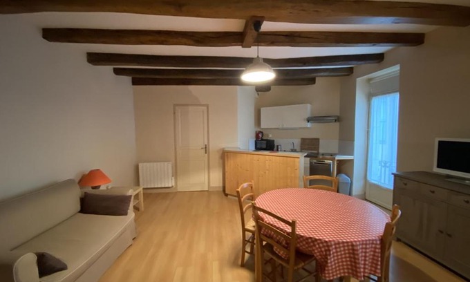 La Roche-Posay Apartment | Appartement à 70m des Thermes du Saint Roch - FR-1-541-54