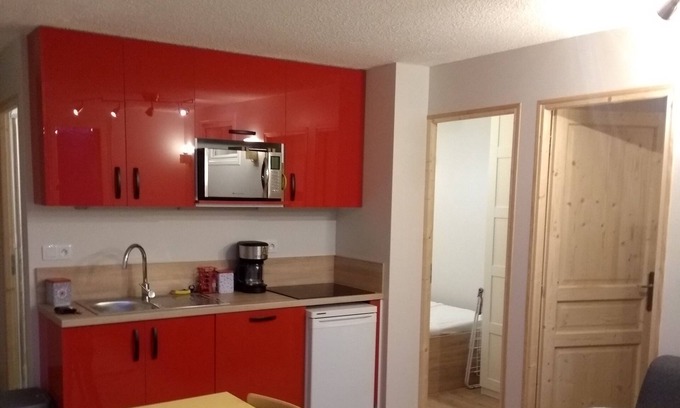 Genos Apartment | Appartement 2 Chambres Refait à Neuf 30m² - Station Val-louron