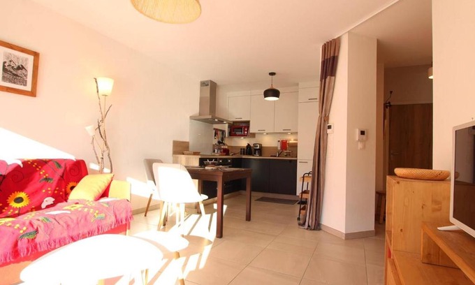 Briancon Apartment | Appartement 3 étoiles, 42m², terrasse ensoleillée, 4 pers., Briançon - FR-1-330C-115