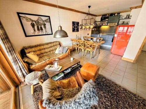 Les Gets Apartment | Appartement 4 étoiles aux Gets avec 2 chambres, cabine et terrasses, proche centre et pistes de ski - FR-1-598-6