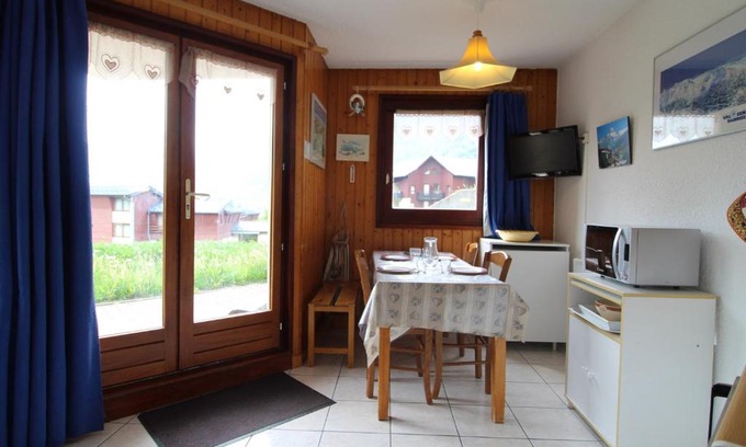 Lanslevillard Apartment | Appartement 4 pers avec terrasse, près des pistes et commerces, Val Cenis Le Haut - FR-1-508-206
