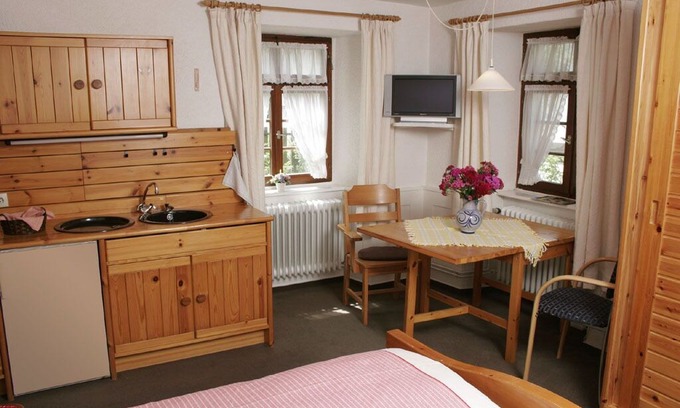 Schweighof Apartment | Appartement A1, 20qm, 1 Wohn-/Schlafzimmer, max. 2 Personen