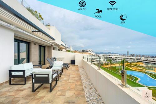 Golf Bahia Apartment | Appartement cosy avec jolie vue piscine et mer by LG Home location