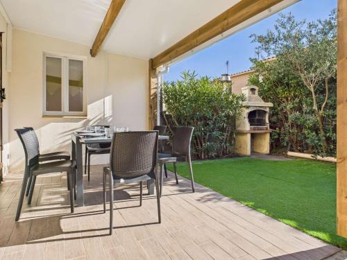 Marseillan Plage Apartment | Appartement duplex climatisé avec terrasse, 1 chambre, parking privé, proche plage - FR-1-326-559