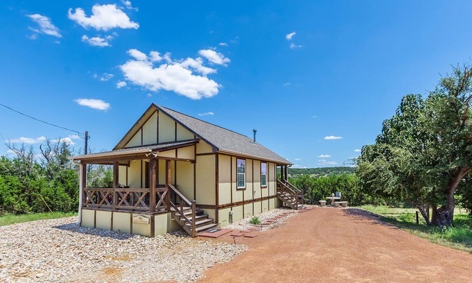 Fredericksburg Cabin | Appian Way Olivia - Private Hot Tub - 4 min. to downtown - Wildlife