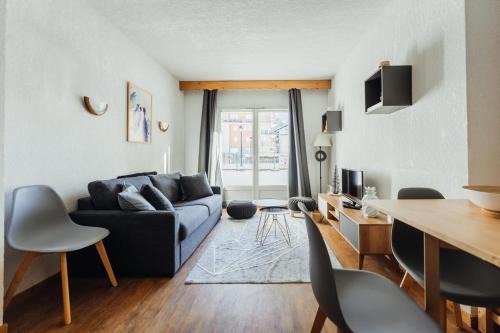 Saint-Gervais-les-Bains Apartment | Appt MIAGE - 2 pièces cabine, terrasse & piscine