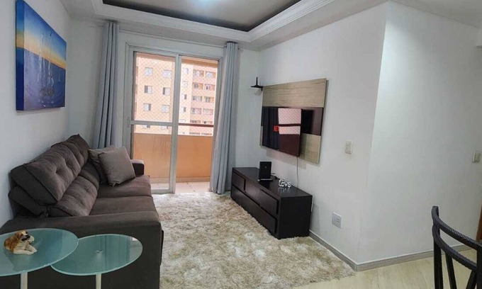 Zona Leste Apartment | Apt Santo André 5 cozy guests, exclusive parking space