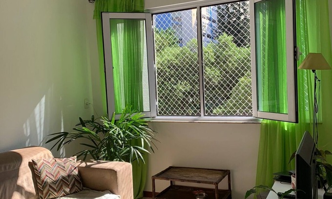 Zona Sul Apartment | Apto ótima localização em Botafogo, Climatizado, Portaria 24h, e Vaga Garagem
