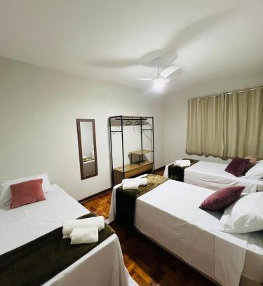 Aparecida Apartment | Apto a 5 min da Basílica - 6 pessoas, Garagem, Wi-Fi