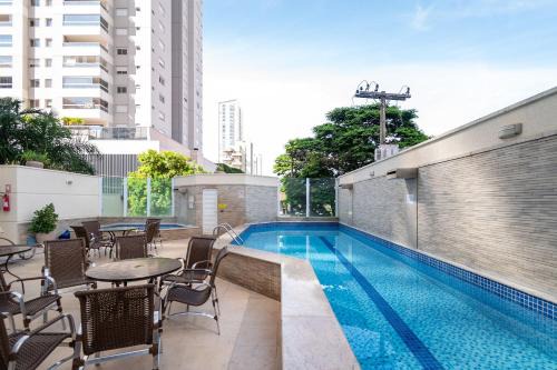 Setor Bueno Apartment | Apto Charmoso ótima localização St. Bueno PPB2604