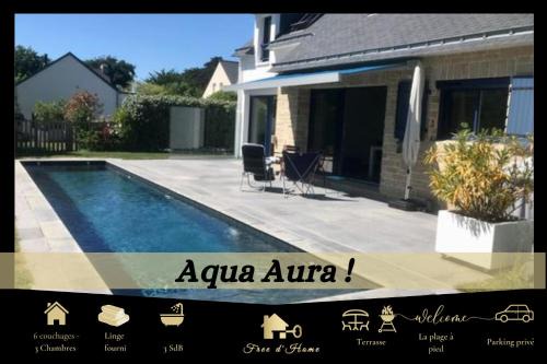 Saint-Gildas-de-Rhuys Villa | AQUA AURA - LE STANDING AVEC PISCINE