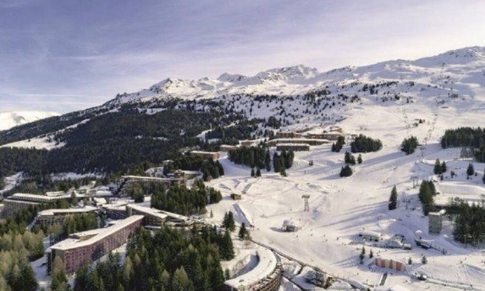 Arc-1800 Apartment | Arc 1800 - Studio with balcony overlooking Montblanc, at the foot of the slopes for 5 people.