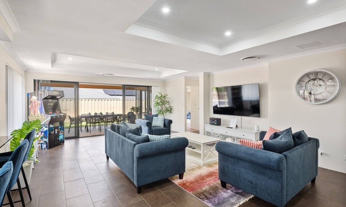 Halls Head House | Arcadia Retreat - 4-bed, 2.5 bath oasis with pool, theatre, and arcade machine!