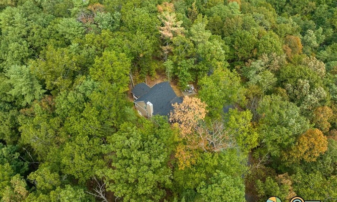 Mount Jackson Cottage | Arcadian's Cottage | Woodland home w/custom firepit
