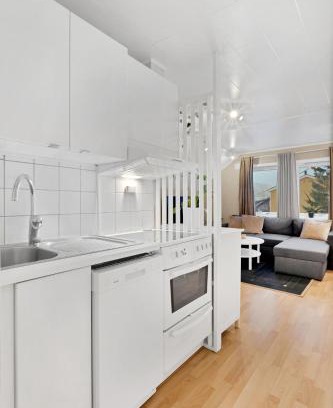 Tromso Apartment | Arctic basements queensize beds