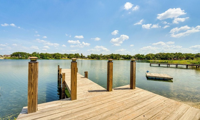 Fedhaven House | Artsy Bungalow on St Anne Lake: Pool, Dock & Deck