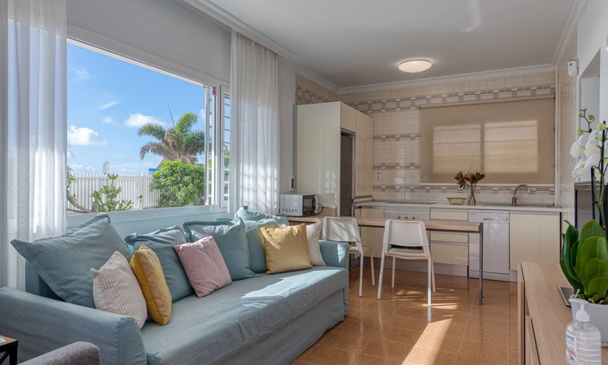 San Agustin Apartment | ASARA BEACH 1 apartment, direct access to the beach, private terrace.