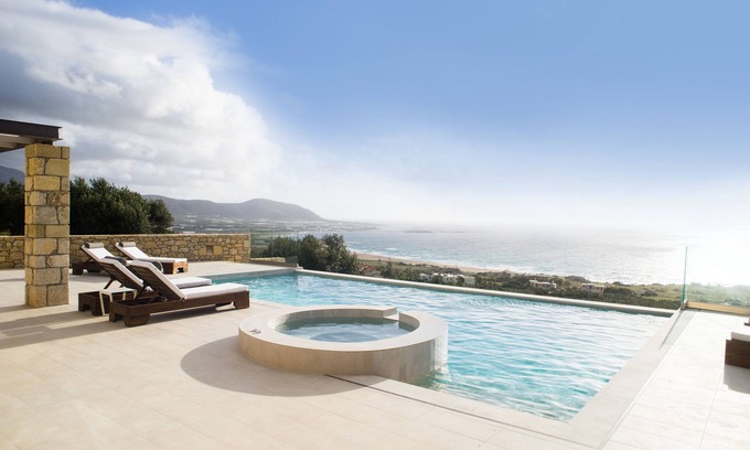 Falassarna Villa | ASPALATHOS FALASSARNA VILLAS":LUXURY VILLA WITH VIEW IN