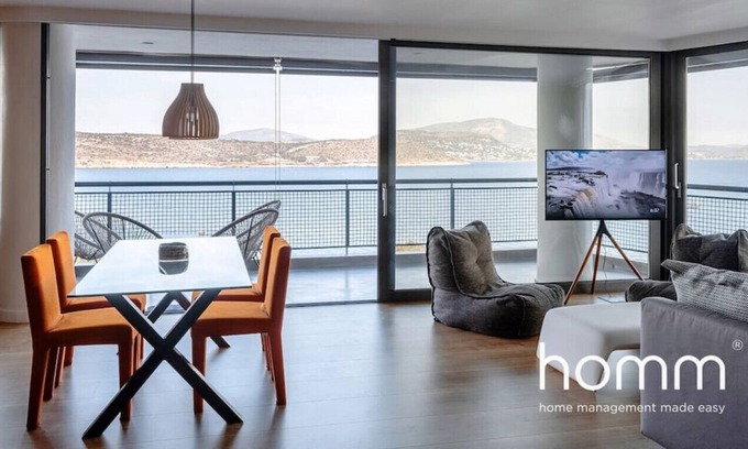 Varkiza Apartment | Astonishing Sea View homm 2 BDR Suite in Varkiza