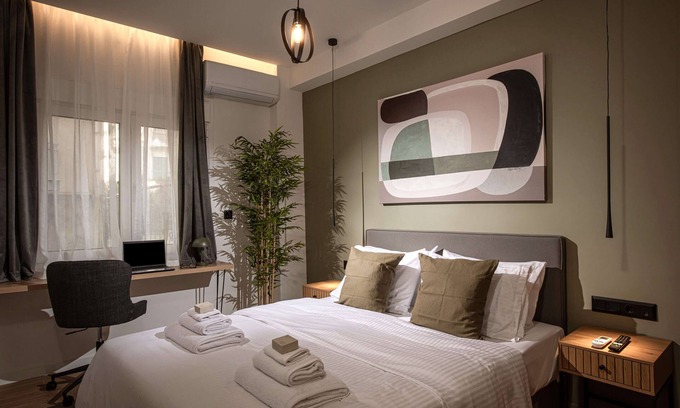 Kypseli Apartment | Asty60 - Modern 1BR Apt with Balcony in Kypseli