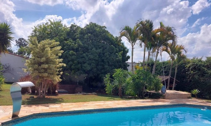 Jardim Estancia Brasil House | Atibaia - house with wifi, swimming pool, fire place and lots of comfort. --- 10 guests
